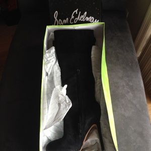 Sam Edelman Knee High Suede Boots